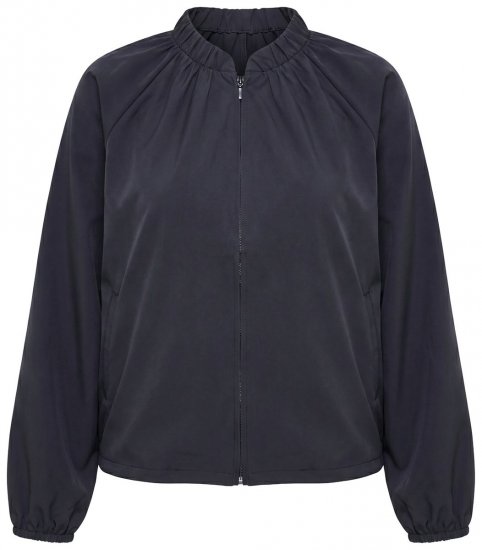 Ulla Popken 854962 Blusão bomber Verde azeitona - Jaquetas - Casacos plus size para mulher