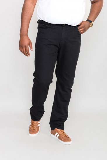 Rockford Comfort Jeans Black TALL SIZES - ROUPAS DE HOMEM MT-6XLT - Tamanhos-Tall Homem