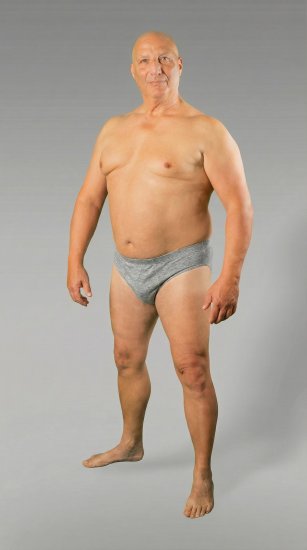 20 Nodi 934 Stretch Cotton Briefs Grey - Cuecas - Cuecas tamanho grande para homem