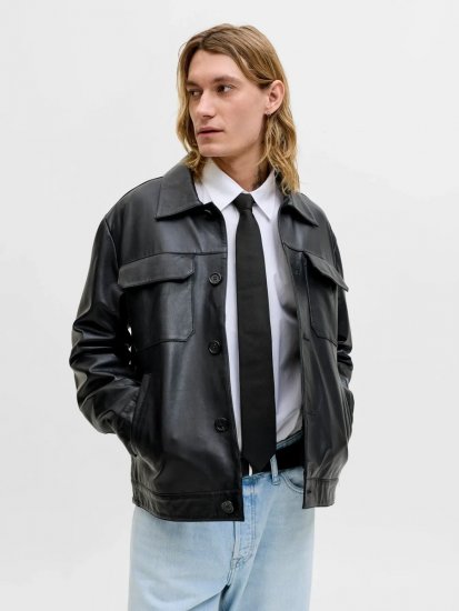 Jack & Jones Solid Gravata Preto - Gravatas e laços - 