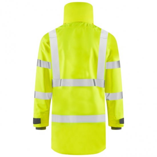 Leo Eastleigh Ecoviz 10K Performance Breathable Anorak Hi-Vis Yellow - Roupa de trabalho - Roupa de Trabalho Tamanho Grande Homem