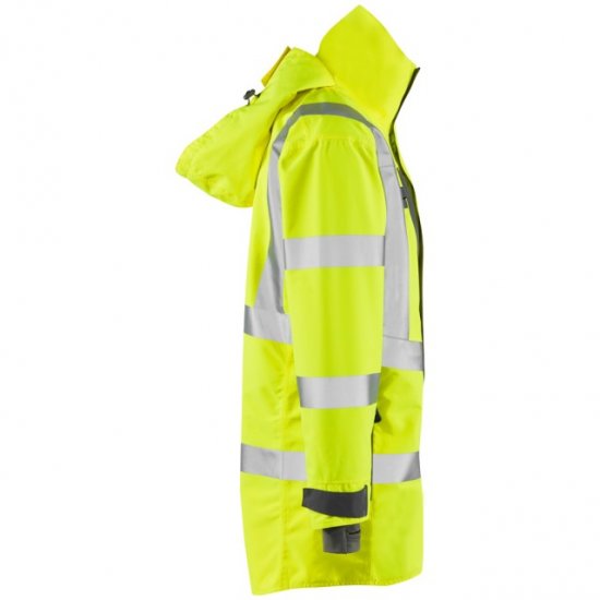 Leo Eastleigh Ecoviz 10K Performance Breathable Anorak Hi-Vis Yellow - Roupa de trabalho - Roupa de Trabalho Tamanho Grande Homem