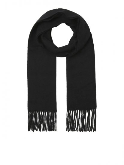 Jack & Jones Kelowna Cachecol Preto - Cachecóis - 