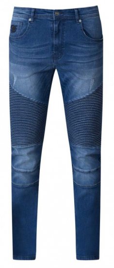 D555 Abrams Biker Style Jeans - Jeans & calças - Jeans & Calças Tamanhos Grandes Homem