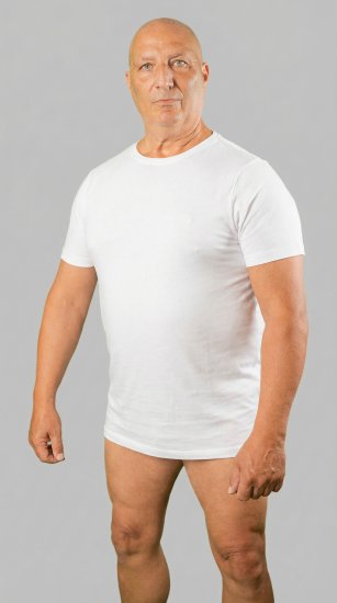 20 Nodi Mezzogiorno Sports T-Shirt White - T-shirts - T-shirts Homem Tamanhos Grandes