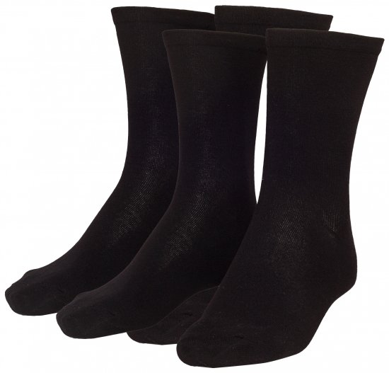 Adamo Adrian Sensitive-socks Black 2-pack - Roupa Interior & natação - Roupa interior Homem Tamanhos Grandes