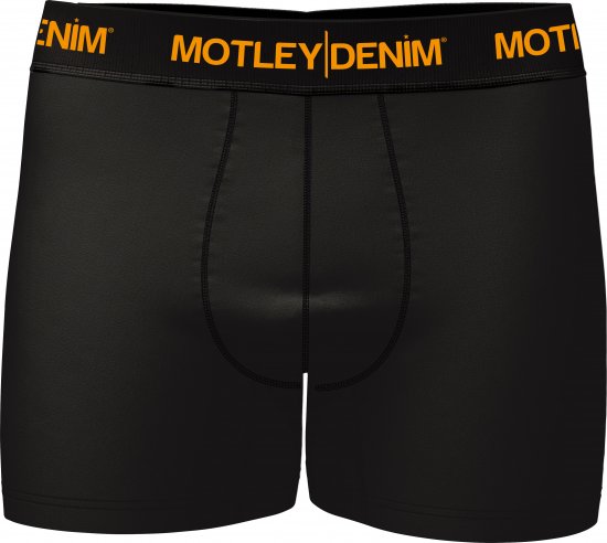Motley Denim Amsterdam Boxershorts Black 2-pack - Roupa Interior & natação - Roupa interior Homem Tamanhos Grandes