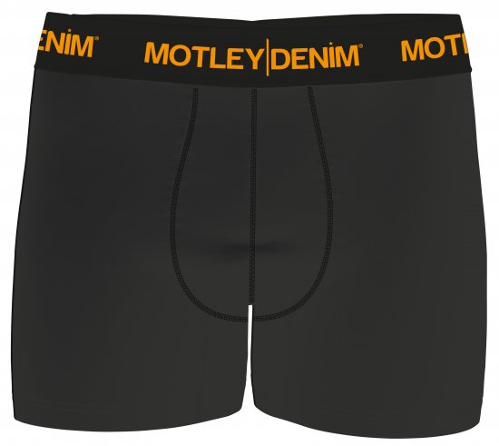 Motley Denim Amsterdam Boxershorts Charcoal 2-pack - Roupa Interior & natação - Roupa interior Homem Tamanhos Grandes