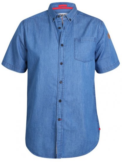 D555 Arnold Denim Shirt - Camisas - Camisas Homem Tamanhos Grandes