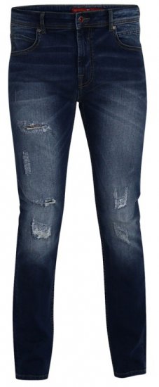 D555 Asher 1959 Stretch Jeans with rips - Jeans & calças - Jeans & Calças Tamanhos Grandes Homem