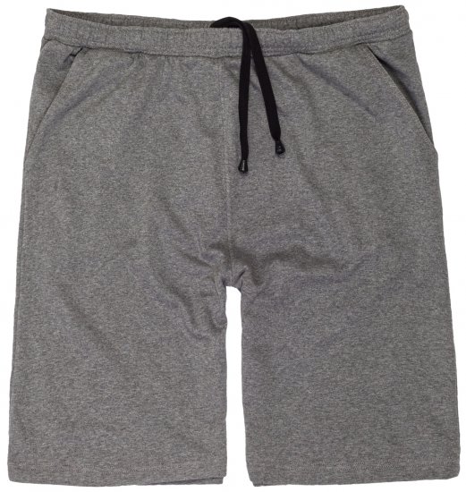 Adamo Athen Sweatshorts Grey - Calças & calções de fato de treino - Calças de Fato de Treino Tamanhos Grandes 