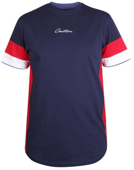 D555 Baker T-shirt Navy - T-shirts - T-shirts Homem Tamanhos Grandes