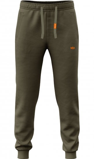 Motley Denim Berlin Sweatpants Dark Khaki - Calças & calções de fato de treino - Calças de Fato de Treino Tamanhos Grandes 