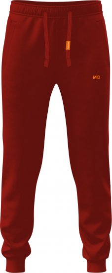 Motley Denim Berlin Sweatpants Red - Calças & calções de fato de treino - Calças de Fato de Treino Tamanhos Grandes 