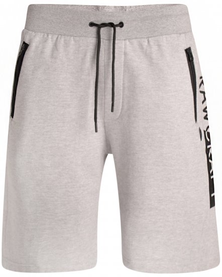 Rawcraft Bradfield Jersey Shorts Grey - Calças & calções de fato de treino - Calças de Fato de Treino Tamanhos Grandes 