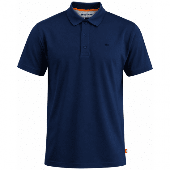 Motley Denim Bratislava Polo Navy - Pólos - Pólos Tamanhos Grandes Homem