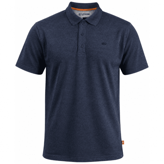 Motley Denim Bratislava Polo Dark Indigo - Pólos - Pólos Tamanhos Grandes Homem