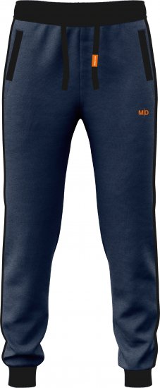 Motley Denim Bremen Sweatpants Dark Indigo/Black - Calças & calções de fato de treino - Calças de Fato de Treino Tamanhos Grandes 