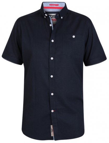 D555 Brixton Shirt Navy - Camisas - Camisas Homem Tamanhos Grandes