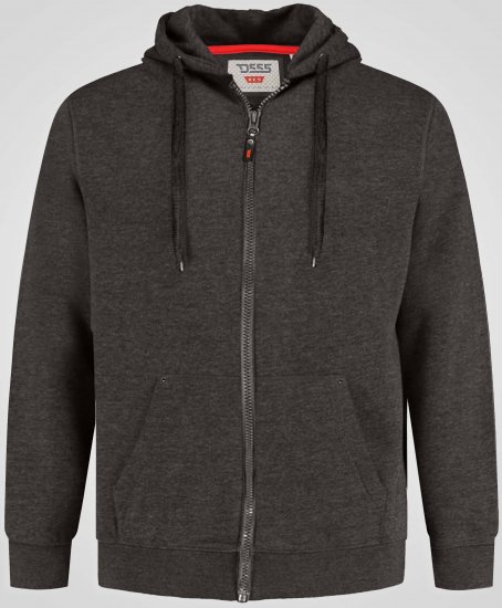 D555 Cantor Hoodie Grey - Sweatshirts & hoodies - Sweatshirt & Camisolas com Capuz tamanhos grandes