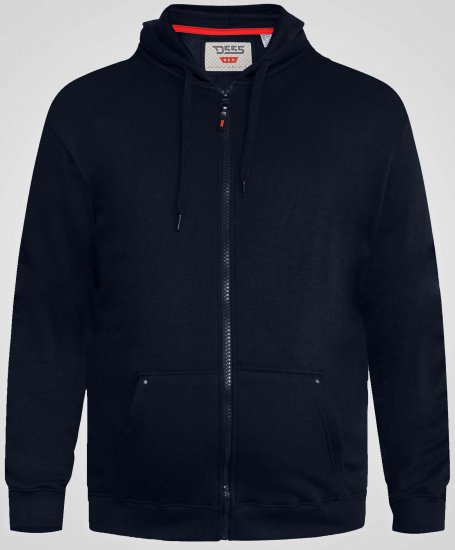 D555 Cantor Hoodie Navy - Sweatshirts & hoodies - Sweatshirt & Camisolas com Capuz tamanhos grandes