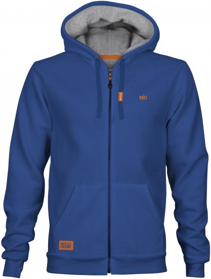 Motley Denim Copenhagen Hoodie Royal Blue - Sweatshirts & hoodies - Sweatshirt & Camisolas com Capuz tamanhos grandes