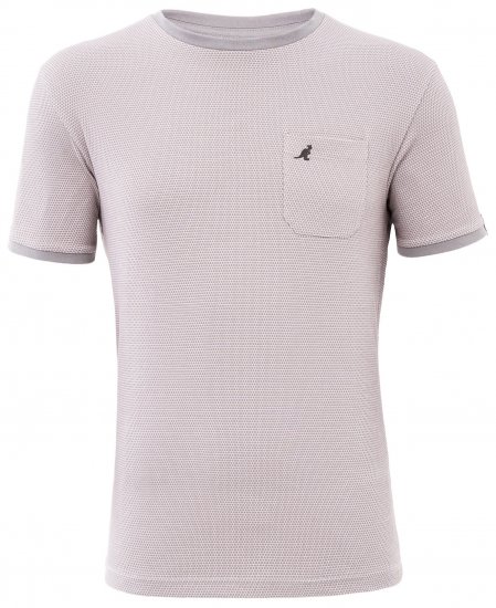 Kangol Cosmo T-shirt Grey - T-shirts - T-shirts Homem Tamanhos Grandes