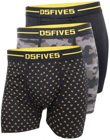 D555 Sylvester Printed Boxershorts 3-pack - Roupa Interior & natação - Roupa interior Homem Tamanhos Grandes
