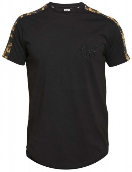 D555 Damien Couture T-shirt Black - T-shirts - T-shirts Homem Tamanhos Grandes
