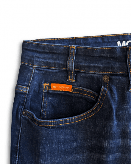 Motley Denim Soho 5-Pocket Jeans Dark Wash - Jeans & calças - Jeans & Calças Tamanhos Grandes Homem