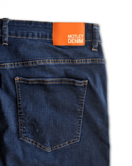 Motley Denim Soho 5-Pocket Jeans Dark Wash - Jeans & calças - Jeans & Calças Tamanhos Grandes Homem