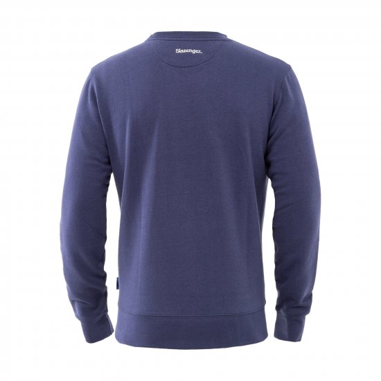Slazenger Dean Sweatshirt Navy - Sweatshirts & hoodies - Sweatshirt & Camisolas com Capuz tamanhos grandes