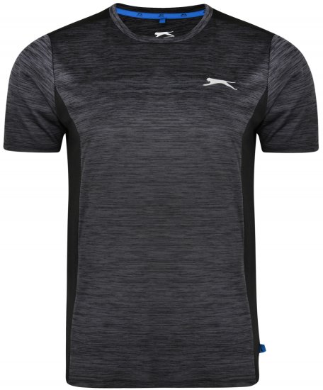 Slazenger Drew T-shirt Black - T-shirts - T-shirts Homem Tamanhos Grandes