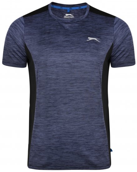 Slazenger Drew T-shirt Navy - T-shirts - T-shirts Homem Tamanhos Grandes