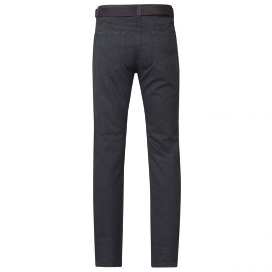 Duke Canary Bedford cord-pants Charcoal - Jeans & calças - Jeans & Calças Tamanhos Grandes Homem
