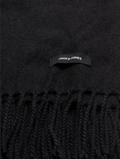 Jack & Jones Solid Cachecol Preto - Cachecóis - 