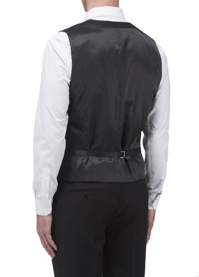 Skopes Madrid Waistcoat Black - Fatos - Fatos de Homem Tamanhos Grandes