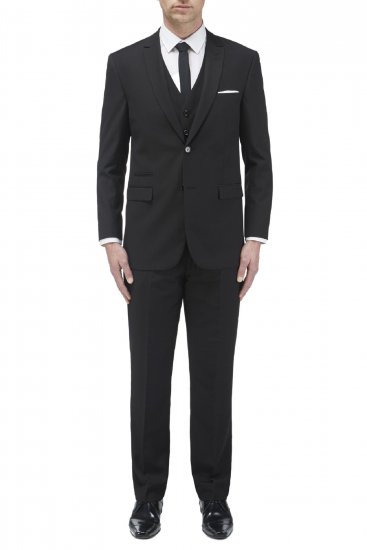 Skopes Madrid Waistcoat Black - Fatos - Fatos de Homem Tamanhos Grandes