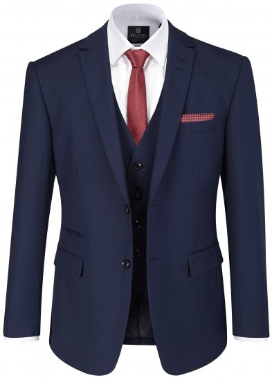 Skopes Kennedy Suit jacket Royal Blue - Fatos - Fatos de Homem Tamanhos Grandes
