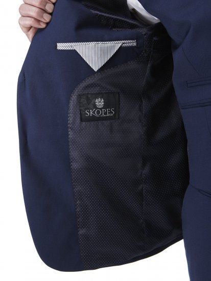 Skopes Kennedy Suit jacket Royal Blue - Fatos - Fatos de Homem Tamanhos Grandes
