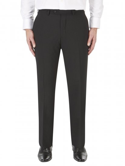 Skopes Darwin Suit pants Black Stripe - Jeans & calças - Jeans & Calças Tamanhos Grandes Homem