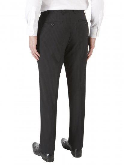 Skopes Darwin Suit pants Black Stripe - Jeans & calças - Jeans & Calças Tamanhos Grandes Homem