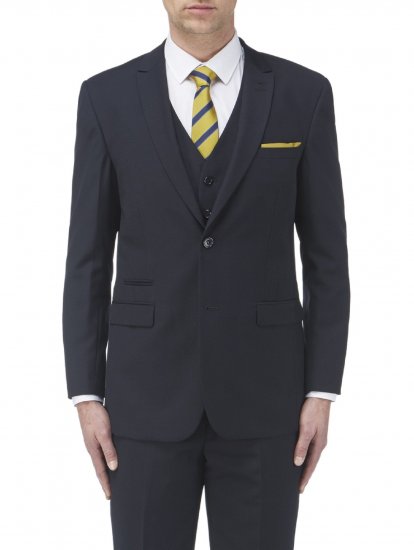 Skopes Madrid Suit jacket Navy - Fatos - Fatos de Homem Tamanhos Grandes