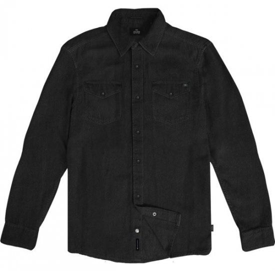 Double Outfitters GS-5126 Camisa com molas Preto - Camisas - Camisas Homem Tamanhos Grandes