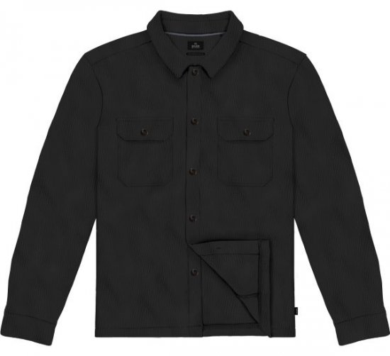 Double Outfitters GS-5237 Sobrecamisa Preto - Camisas - Camisas Homem Tamanhos Grandes