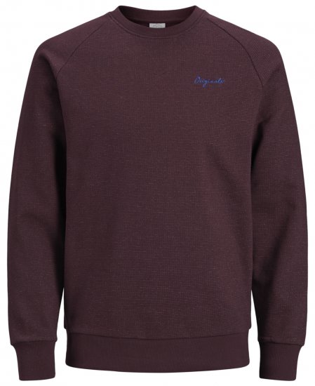 Jack & Jones Hide Sweatshirt Port Royal - Sweatshirts & hoodies - Sweatshirt & Camisolas com Capuz tamanhos grandes