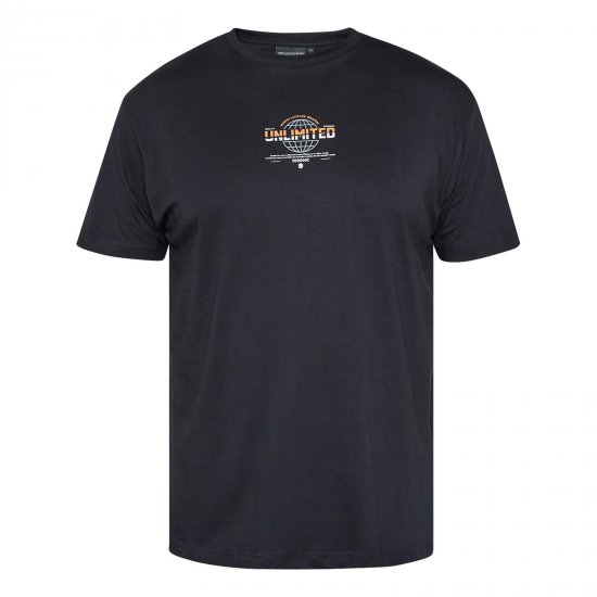 North Latitude T-Shirt With Print Preto - T-shirts - T-shirts Homem Tamanhos Grandes