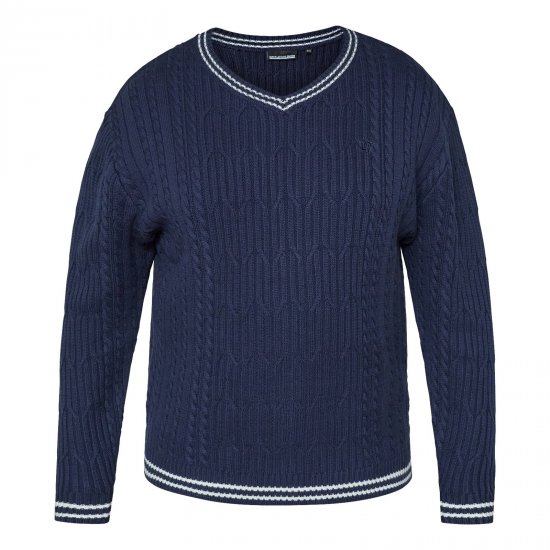 North Latitude V-Neck Knit Azul-marinho - TALL camisolas - Sweatshirts TALL para Homem Alto