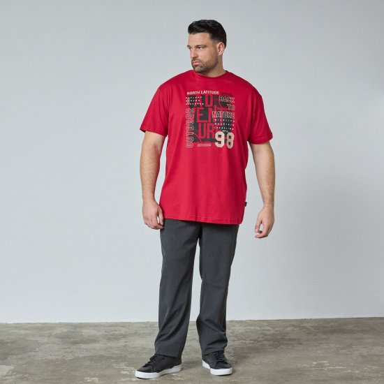 North Latitude Adventure 98 Graphic Tee Amarelo/Laranja - TALL T-shirts - T-Shirts para Homens Altos