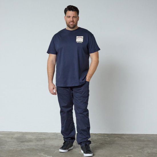 North Latitude T-Shirt With Print Azul-marinho - TALL T-shirts - T-Shirts para Homens Altos